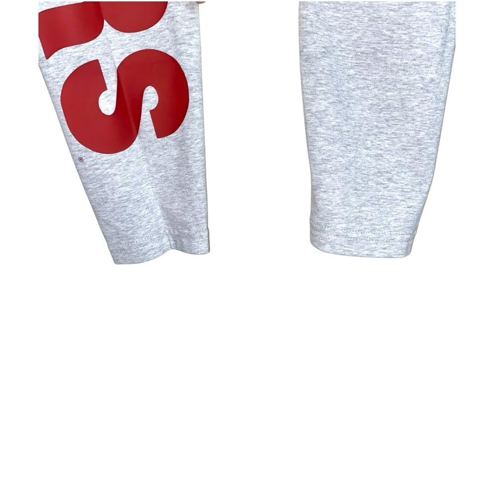 Nike OU Oklahoma Sooners High-Waisted Dri Fit Athletic Leggings Heathered Gray L - Picture 6 of 9
